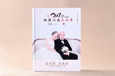 結婚六十周年紀念冊定制,60周年結婚紀念相冊制作